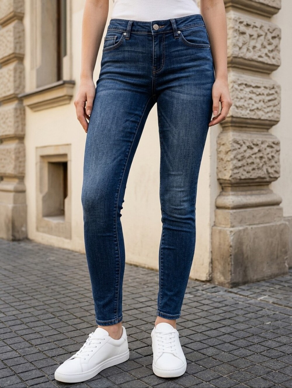 Aeropostale Jegging Skinny Jeans 4R Mid Rise Stretch Medium Wash Y2K Denim